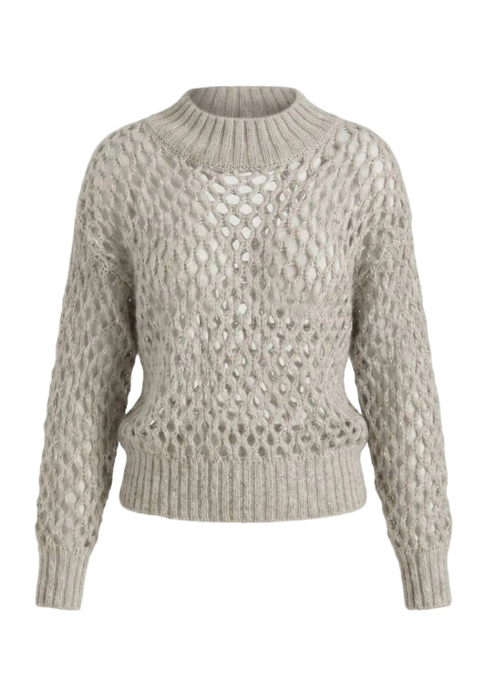MARKUP Lupetto in filato lurex