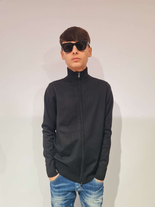 INNESCO MAGLIONE LUPETTO CON ZIP