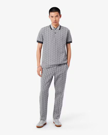 LACOSTE Pantaloni della tuta in con monogramma Paris