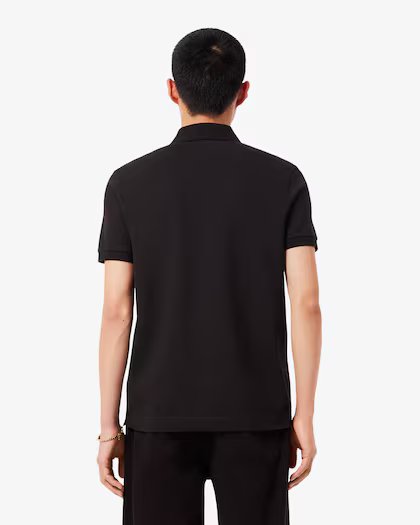 LACOSTE Polo regular fit in piqué elasticizzato Paris