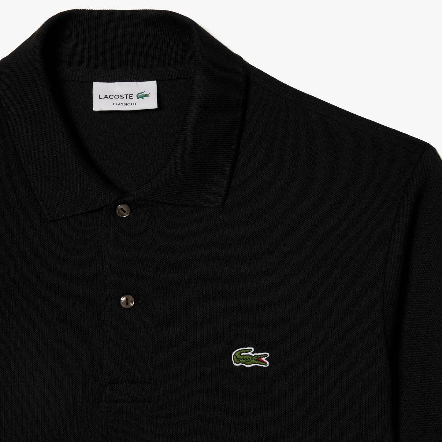 Polo dal taglio classico in piqué L.12.12 Original Maniche Corte - Nero - Lacoste - UomoPOL