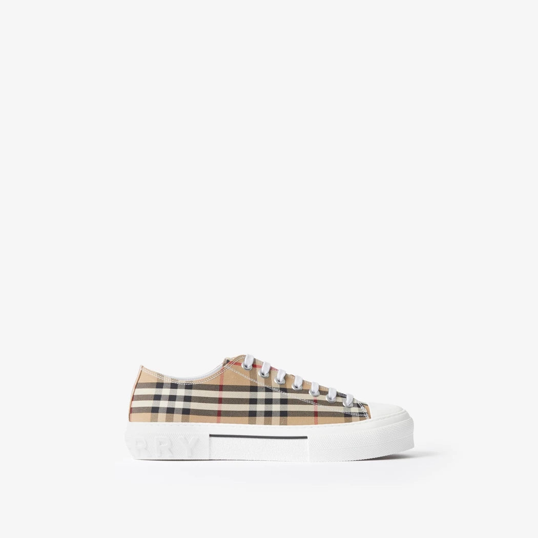 Burberry Sneaker in cotone Check