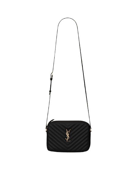 SAINT LAURENT Camera bag lou in pelle trapuntata