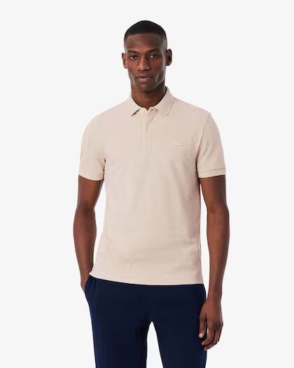 LACOSTE Polo regular fit in piqué elasticizzato Paris