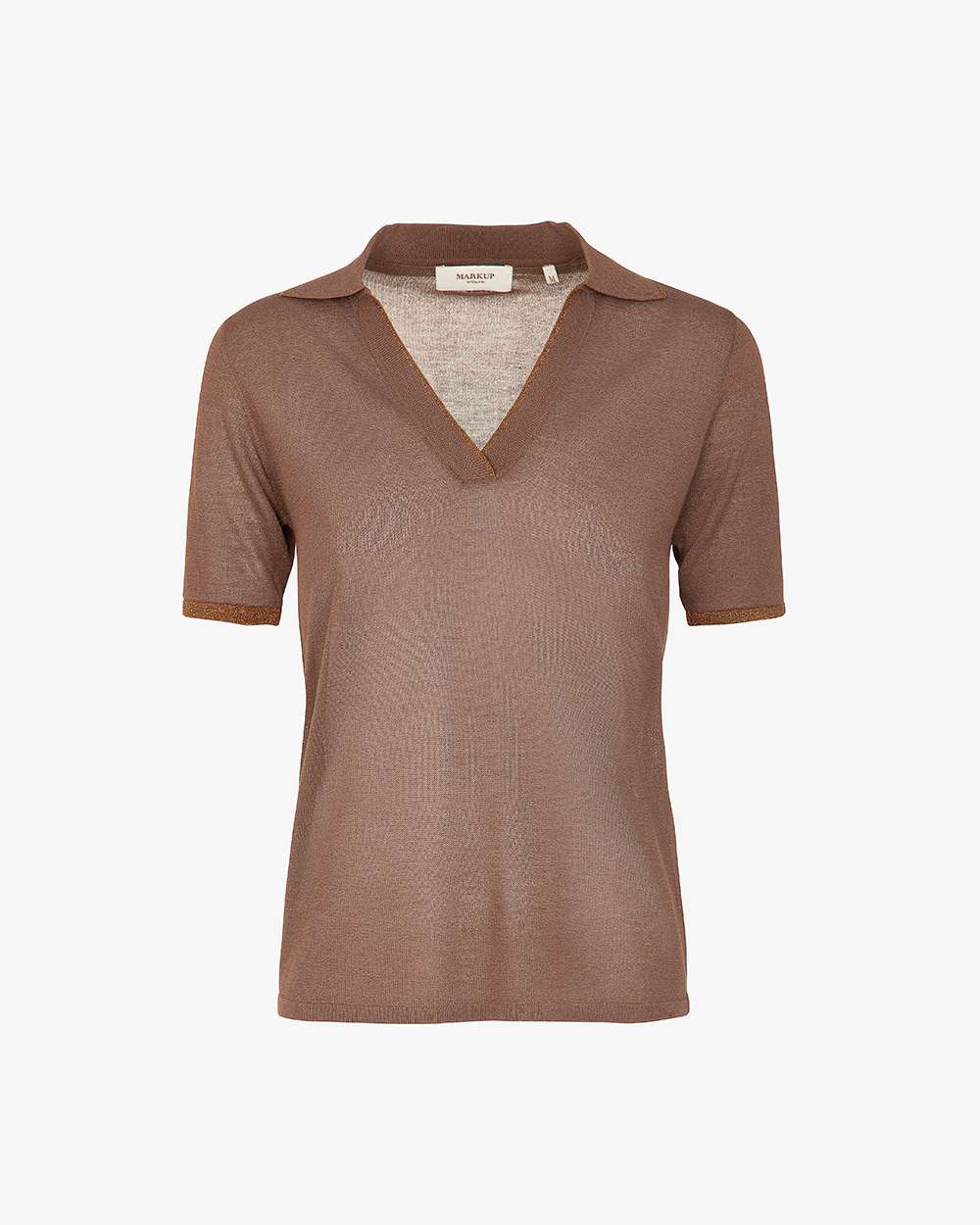 Polo profili lurex