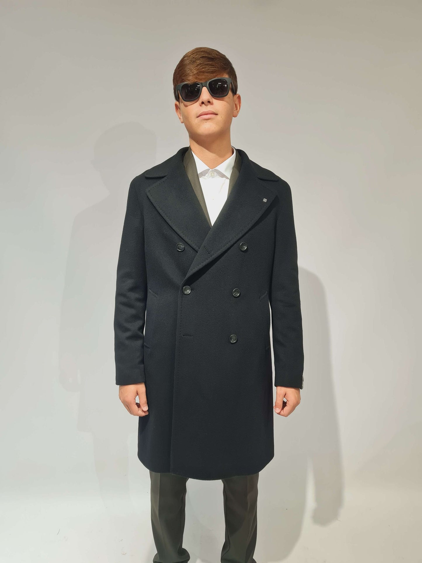Cappotto classico Tagliatore in lana e cashmere