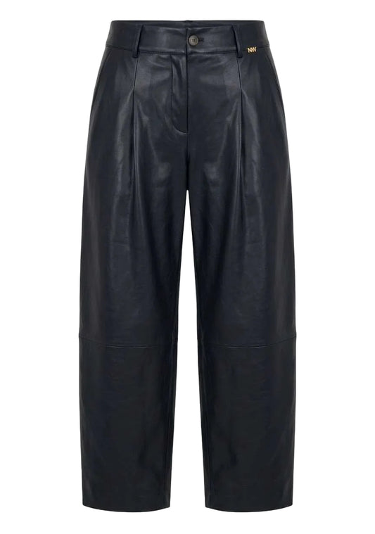 MARKUP Pantalone balloon in similpelle