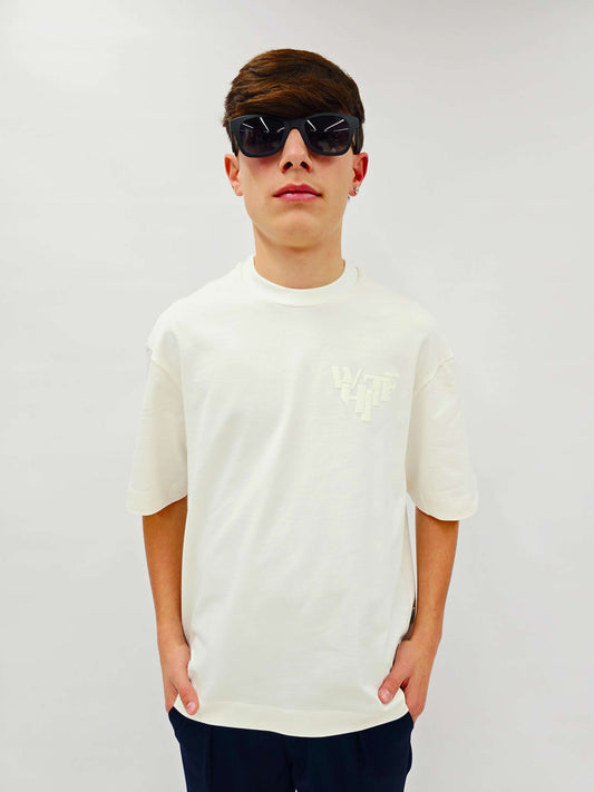 T-SHIRT WHITE OVER