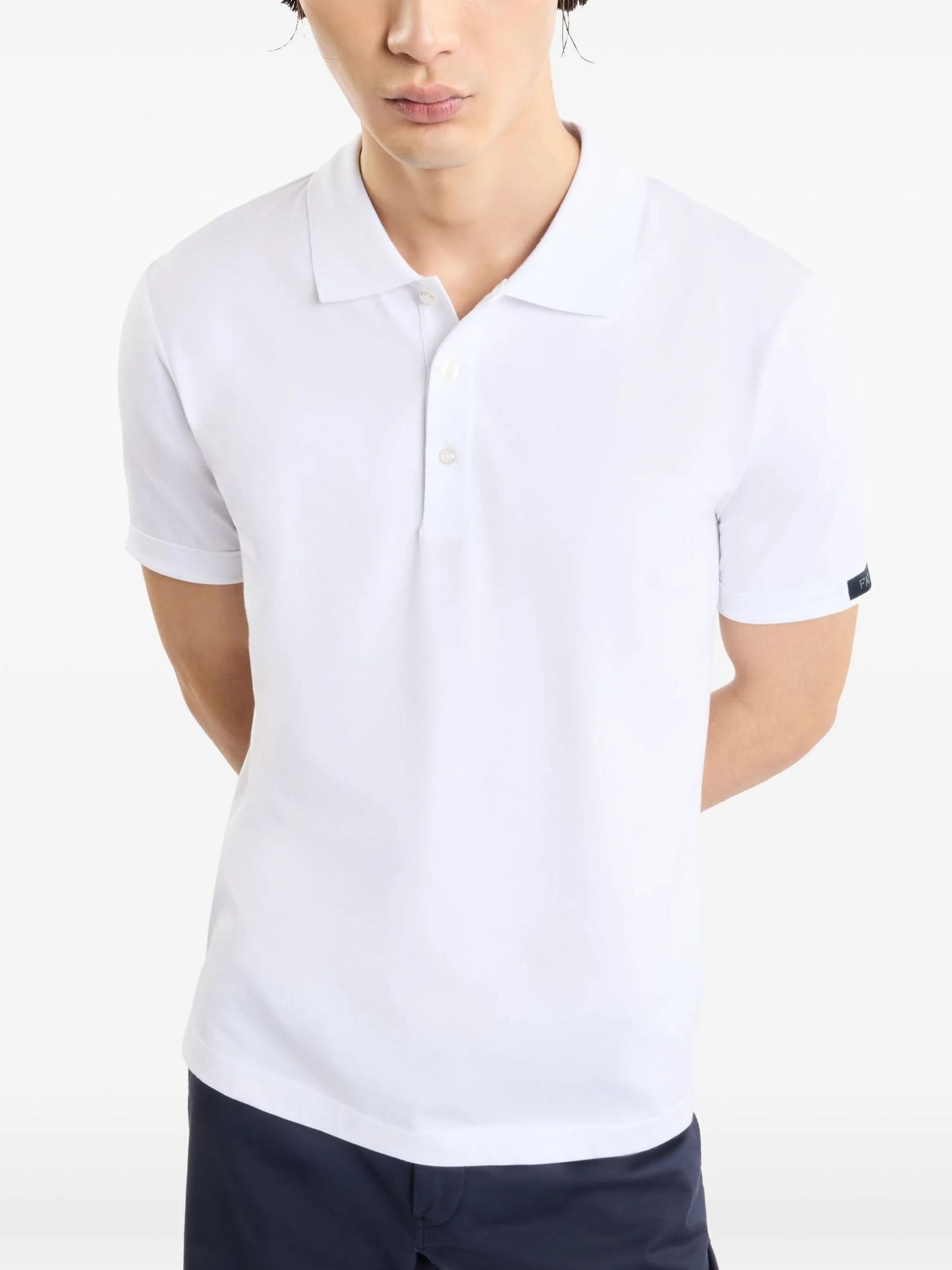 Fay Polo in cotone con ricamo logo