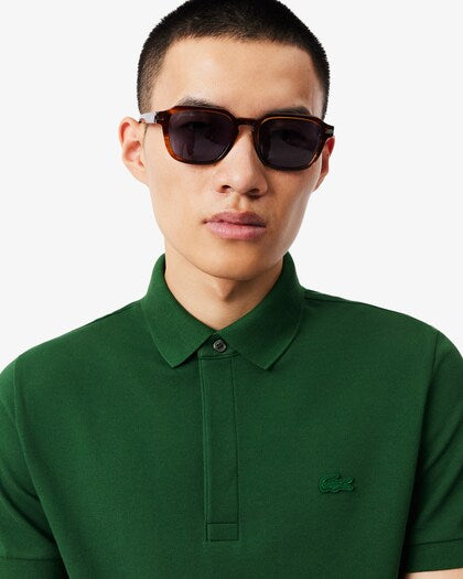 LACOSTE Polo regular fit in piqué elasticizzato Paris
