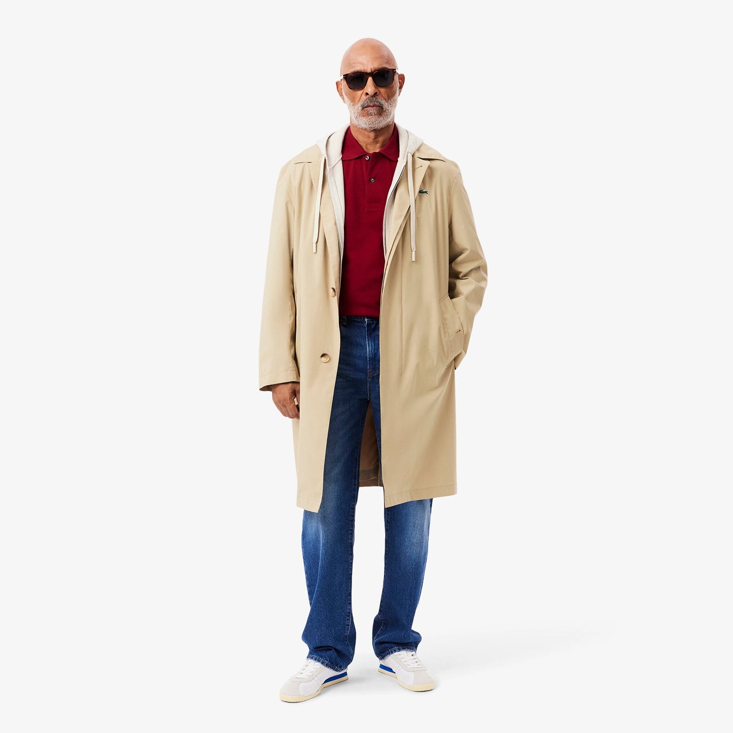 Polo dal taglio classico in piqué L.12.12 Original Maniche Corte - Rosso - Lacoste - Uomo