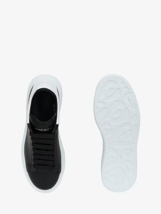 Alexander McQueen Sneaker Oversize da Uomo in Nero/bianco