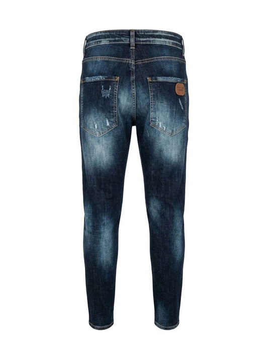Jeans Uomo Frape One - Modello "New Woll" -blu Scuro