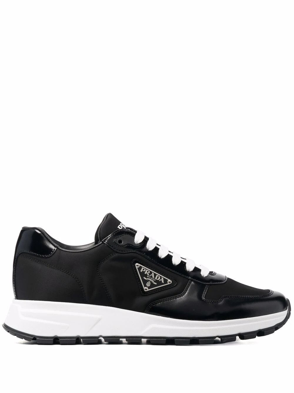 PRADA Sneakers Prax 01 in Re-Nylon e pelle spazzolata