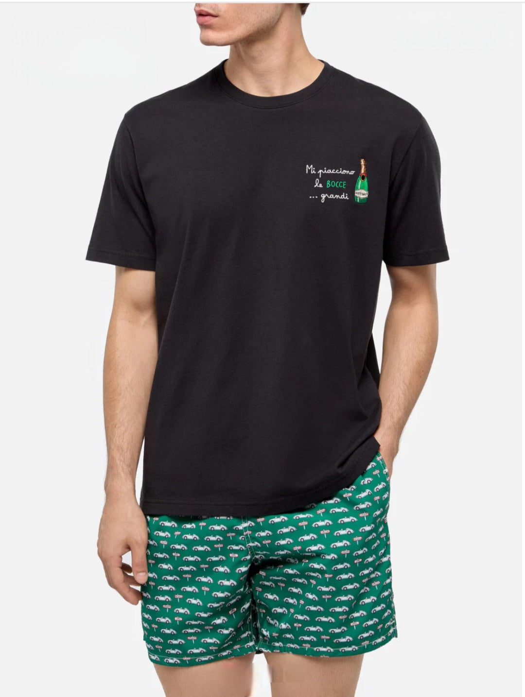 SAINT BARTH T-shirt Portofino in jersey di cotone classic fit con ricamo Mi piacciono le…
