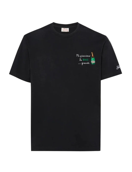 SAINT BARTH T-shirt Portofino in jersey di cotone classic fit con ricamo Mi piacciono le…