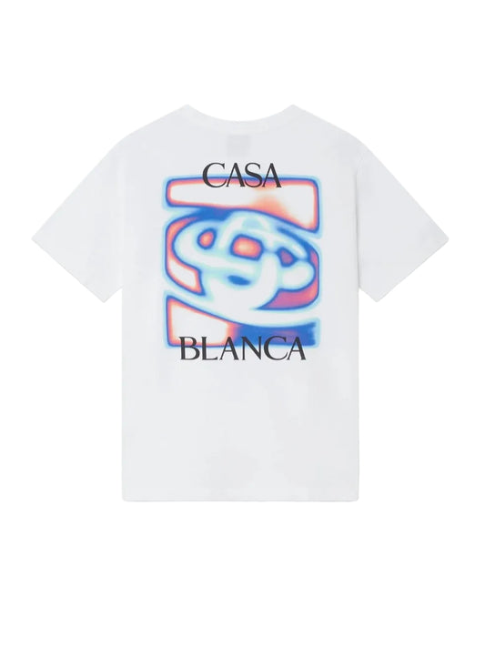 CASA BLANCA Heat Map Logo Short Sleeve T‑Shirt