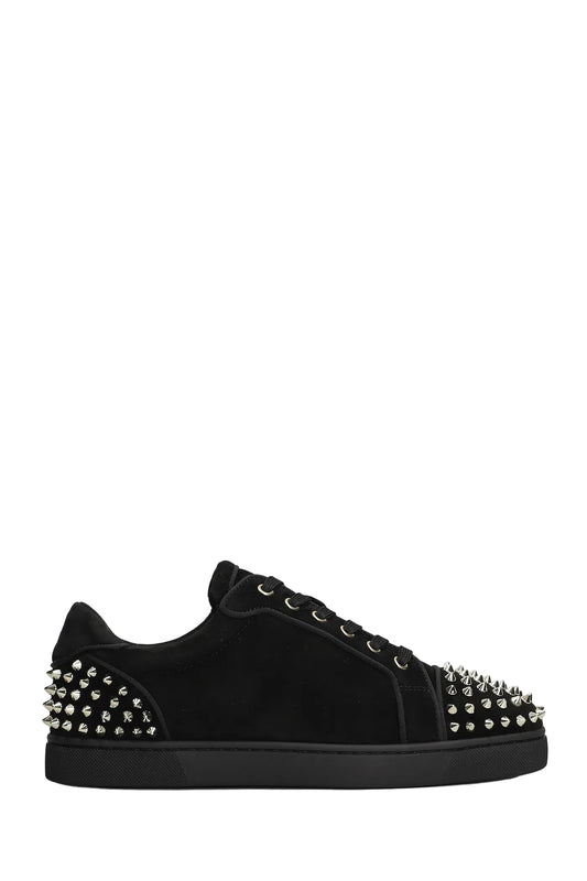 Christian Louboutin SNEAKERS SEAVASTE 2 ORLATO IN CAMOSCIO NERO