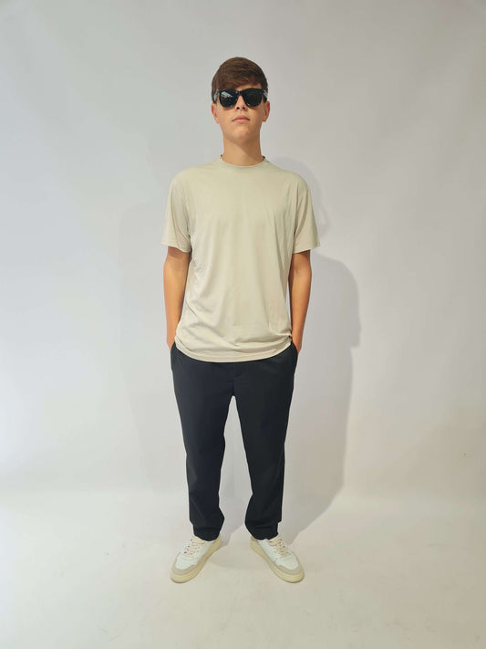 PANTALONE CON ELASTICO VESTIBILITA LARGA