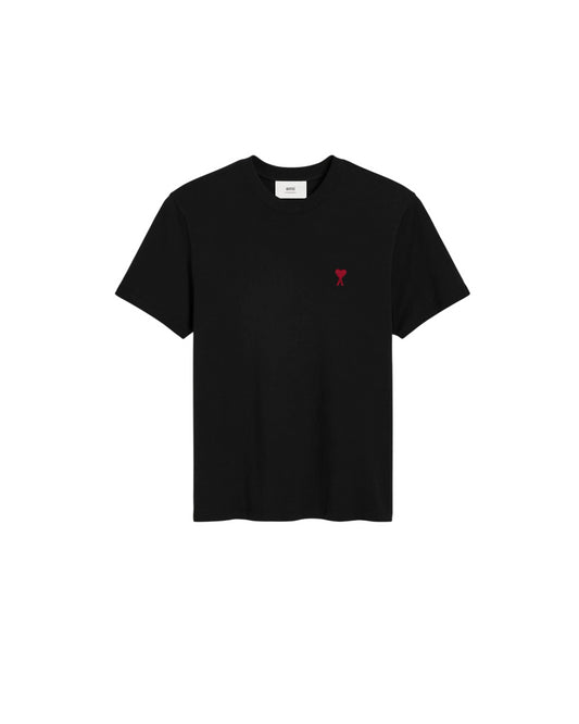 T-shirt Ami de Coeur in cotone nero