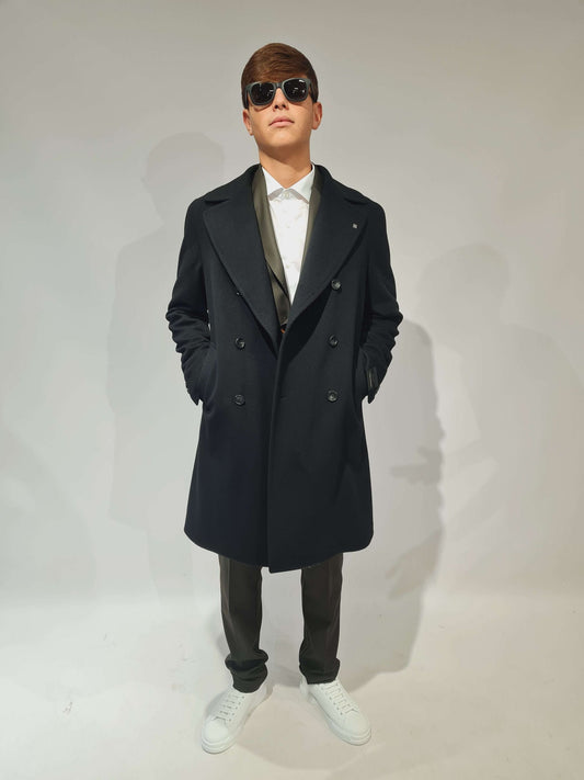 Cappotto classico Tagliatore in lana e cashmere