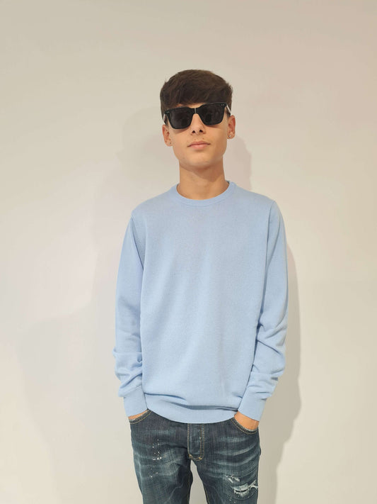 KANGRA Maglia Girocollo in Cashmere