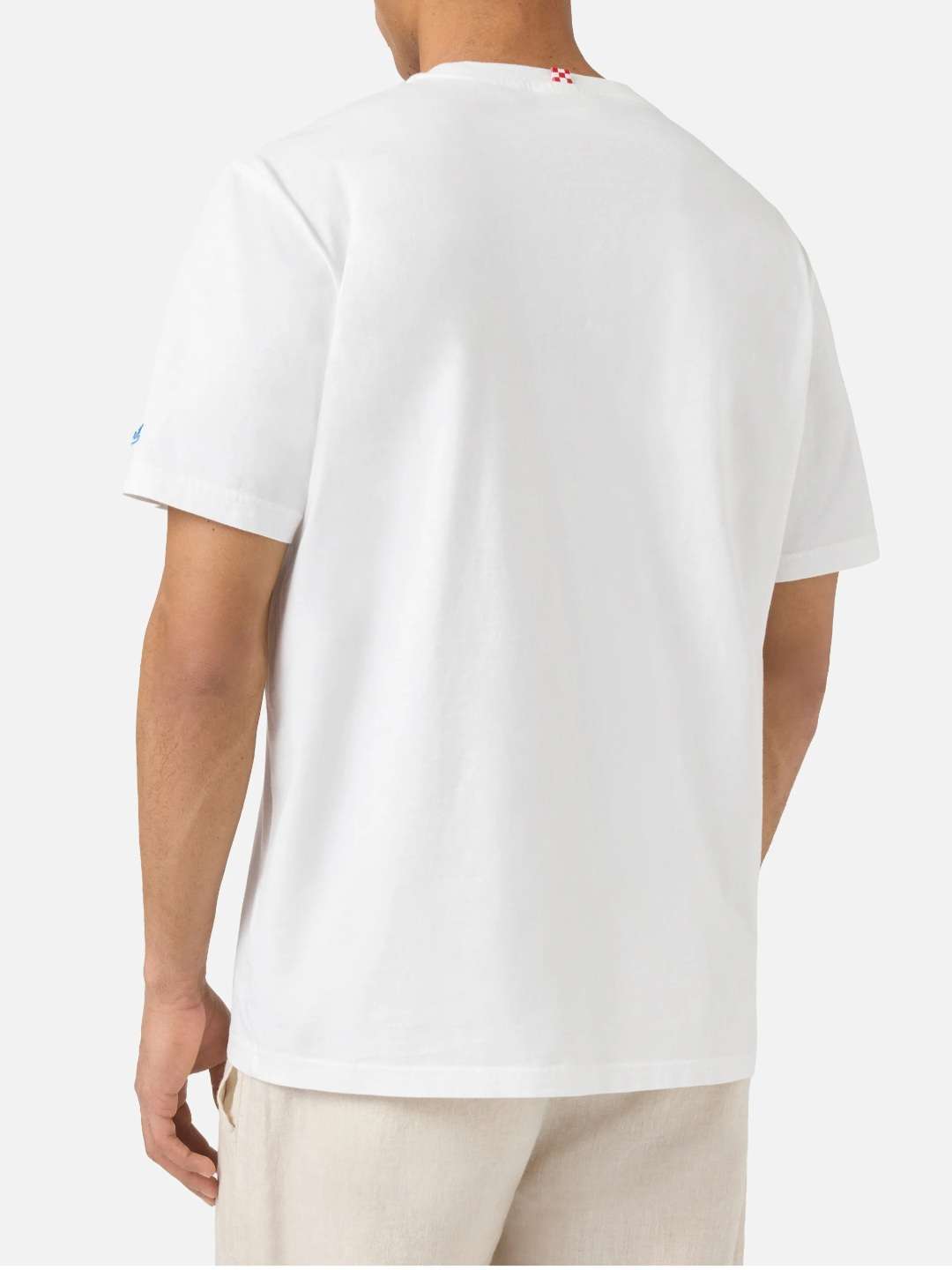 SAINT BARTH T-shirt Portofino bianca con ricamo Gin Or Gym?