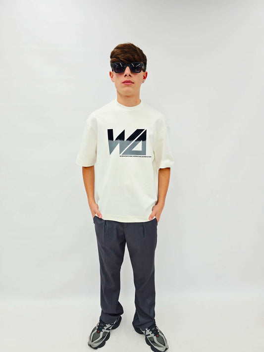 T-SHIRT WHITE OVER