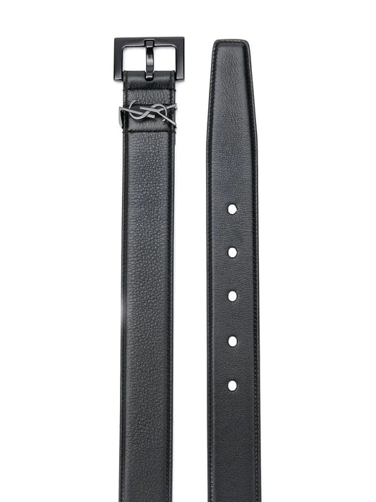 SAINT LAURENT CASSANDRE CINTURA IN PELLE LISCIA