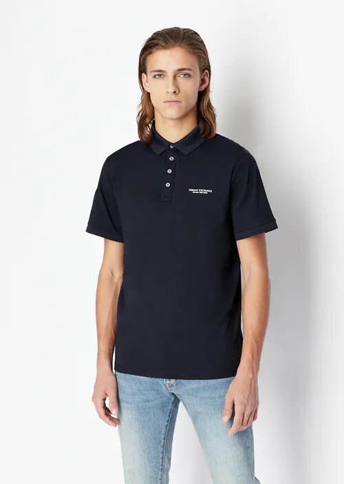 ARMANI EXCHANGE Polo in jersey Milano/New York