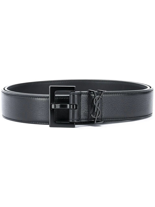 SAINT LAURENT CASSANDRE CINTURA IN PELLE LISCIA
