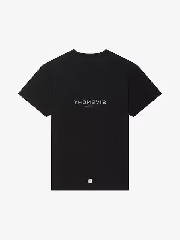 T-shirt slim GIVENCHY Reverse in cotone