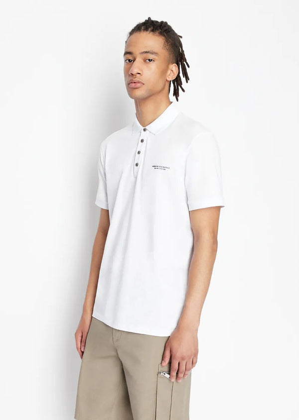 ARMANI EXCHANGE Polo in jersey Milano/New York