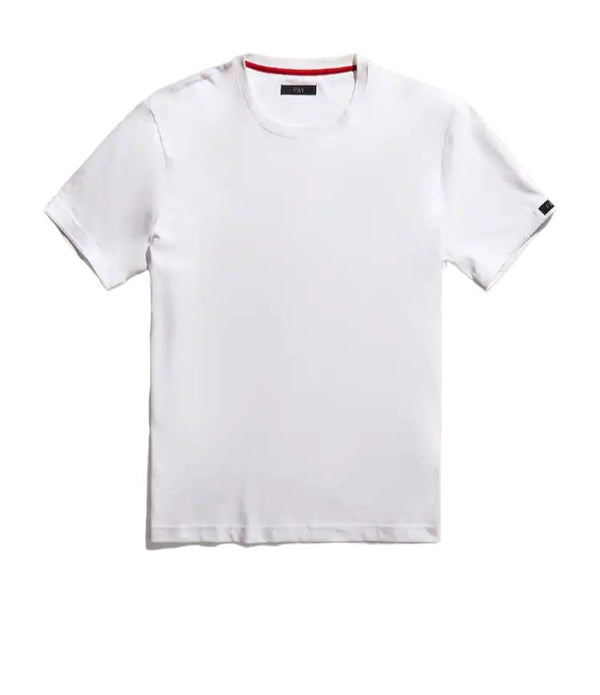 FAY T-shirt girocollo a manica corta in jersey mélange di cotone